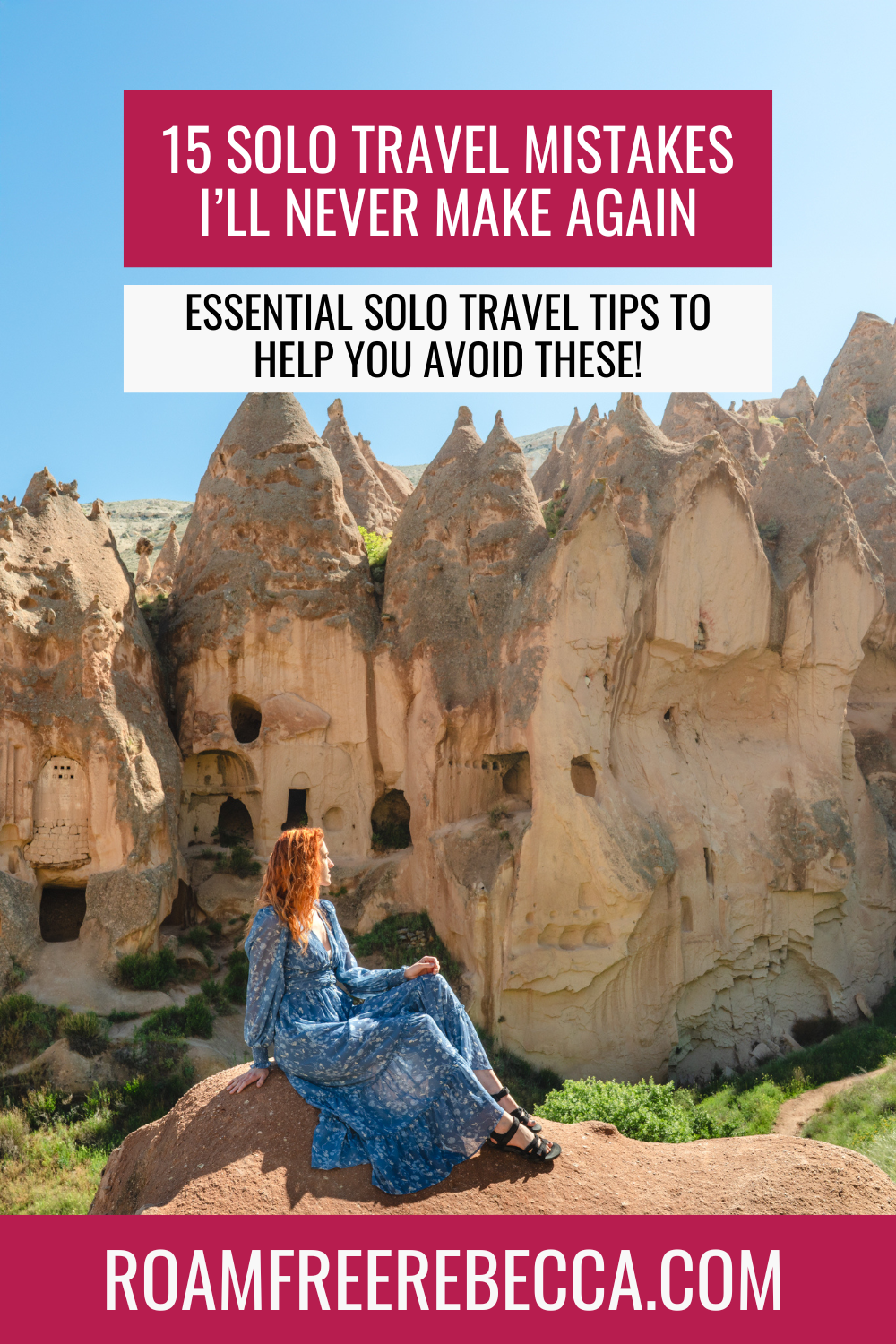 Text reads "15 tips to prepare for world travel" over an image of an airplane