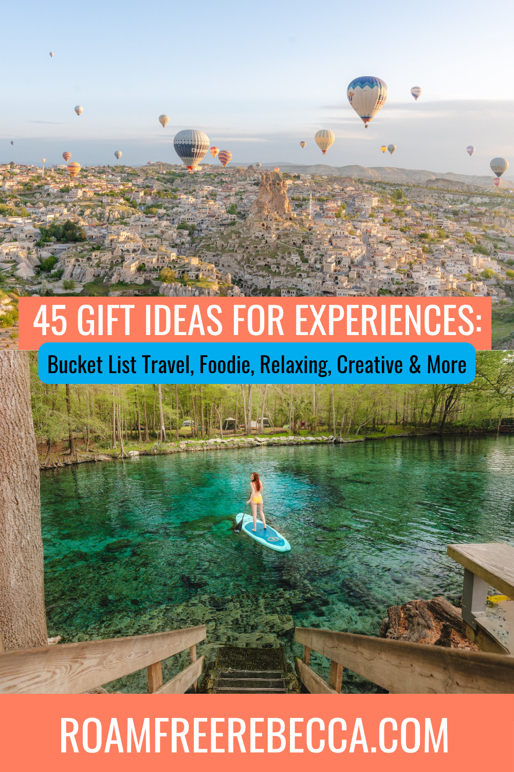 www.reallygreatsite.com (61) Text reads "15 tips to prepare for world travel" over an image of an airplane
