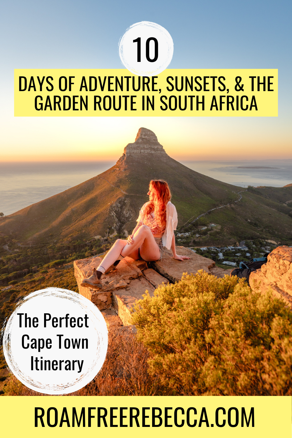Text reads "15 tips to prepare for world travel" over an image of an airplane