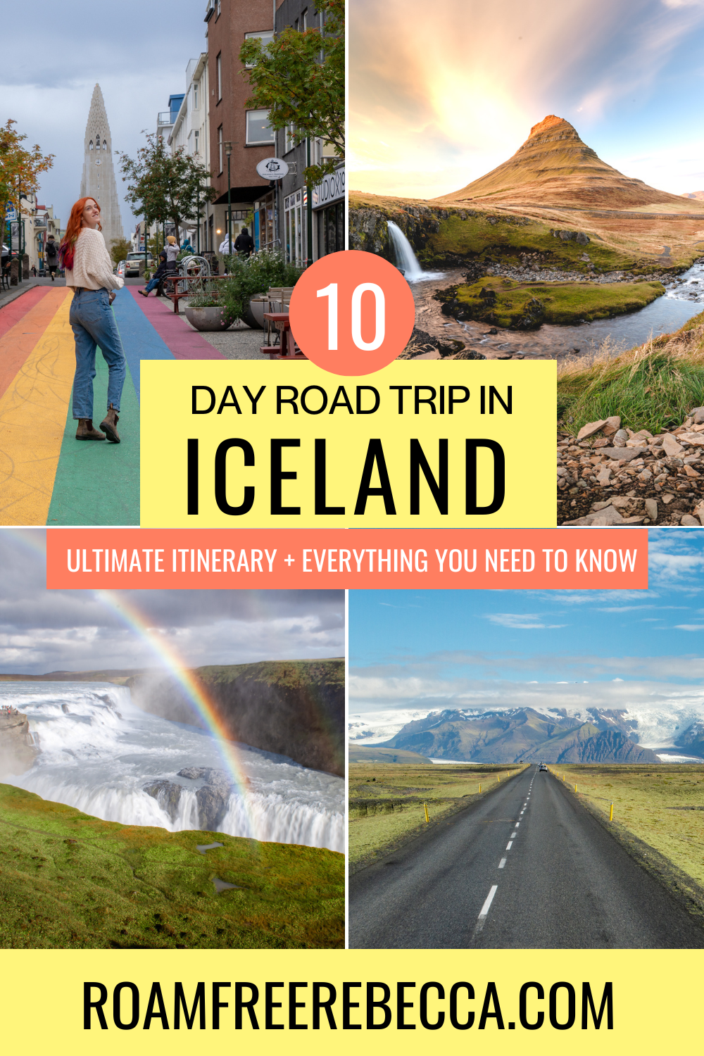 roamfreerebecca-10-day-iceland-ring-road-itinerary-www.roamfreerebecca.com-2 Text reads "15 tips to prepare for world travel" over an image of an airplane