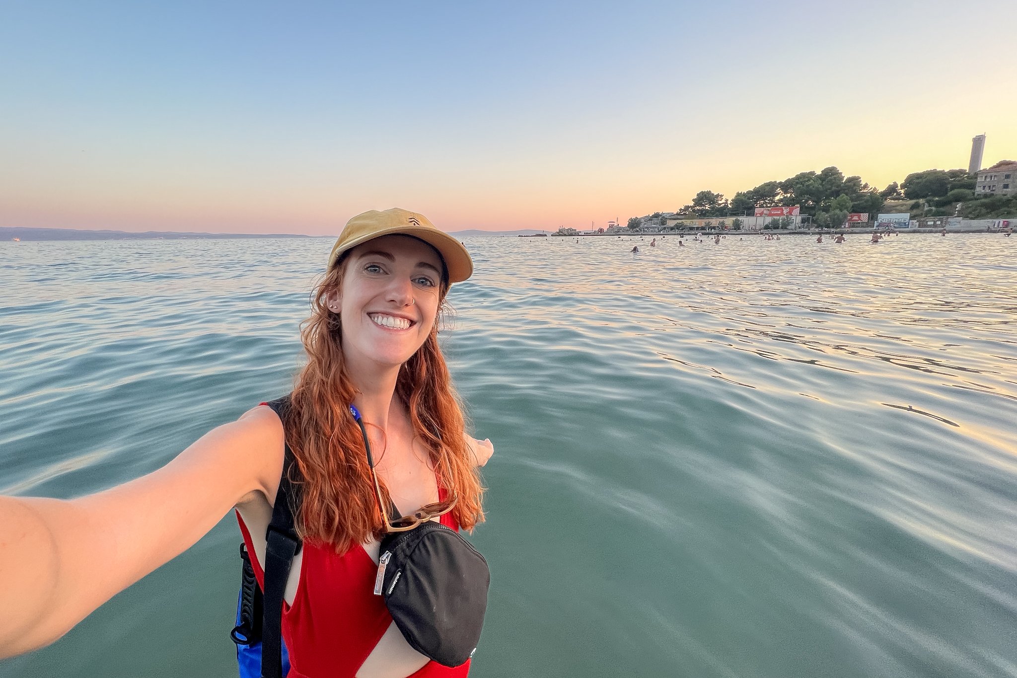 roamfreerebecca-Sunset-Bacvice-Beach-split-croatia-europe-world-trip-6632